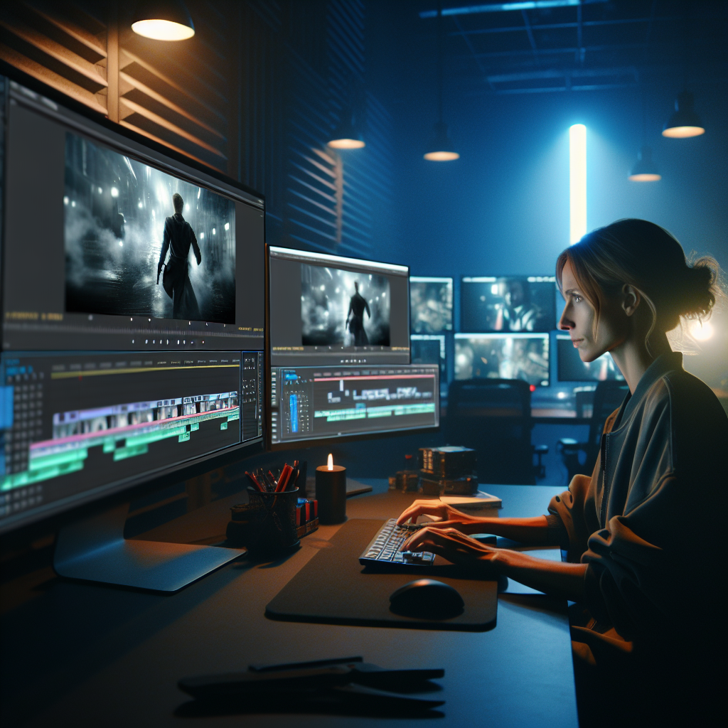 Edição profissional de trailer para filmes e séries